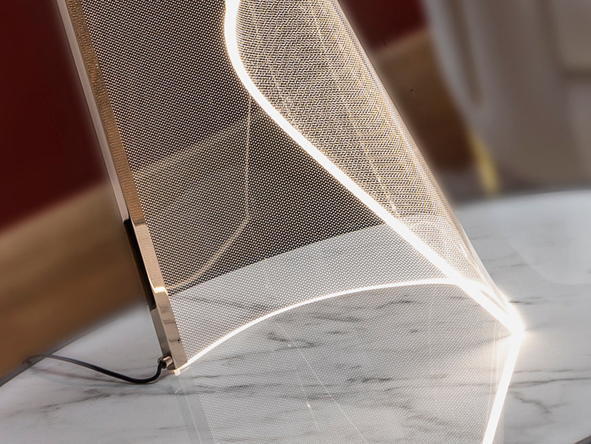 Lámpara de sobremesa Schuller Velos LED oro rosa 3000K 50cm 609432 - imagen 4