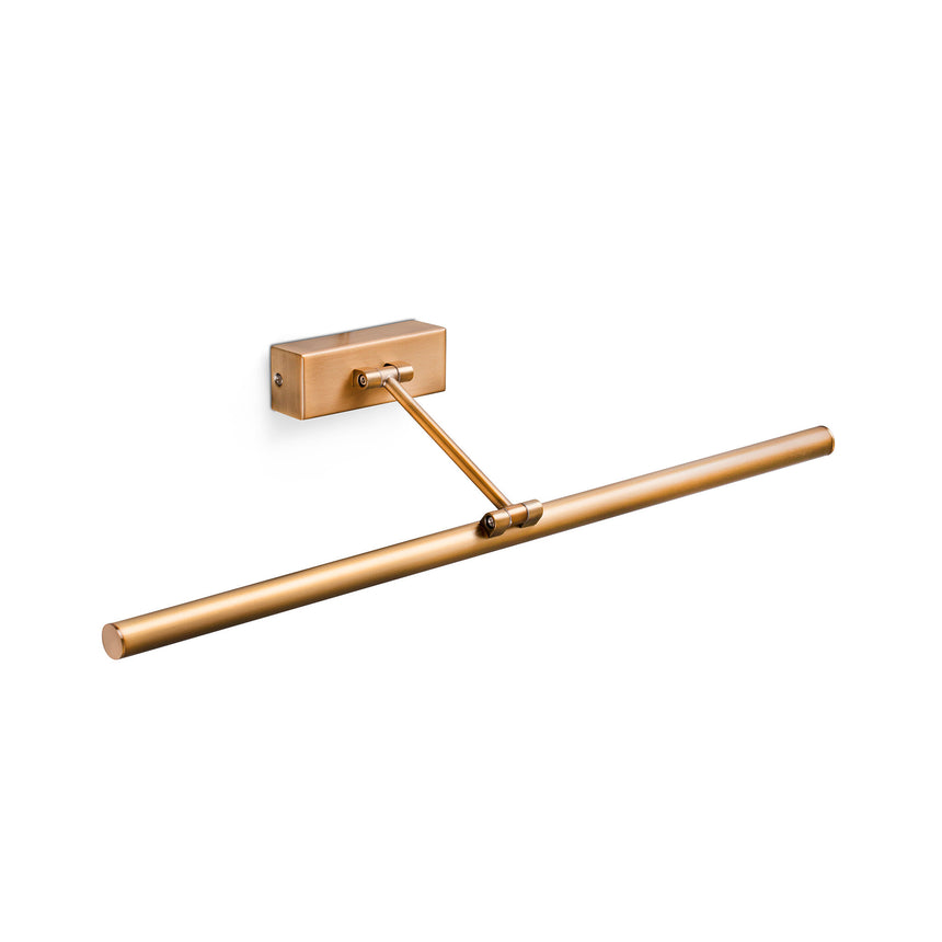 Faro MAGRITTE 600 Lámpara iluminacuadros oro viejo 12W 61085