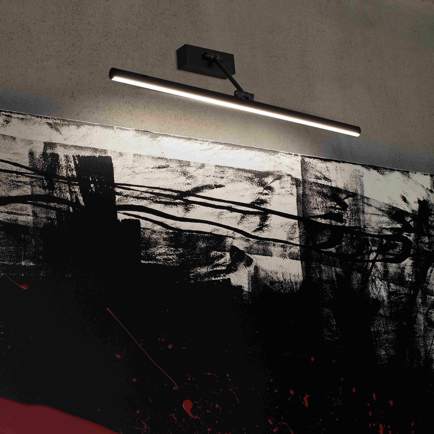 MAGRITTE 600 headlight Black picture lighting lamp 12W 61088