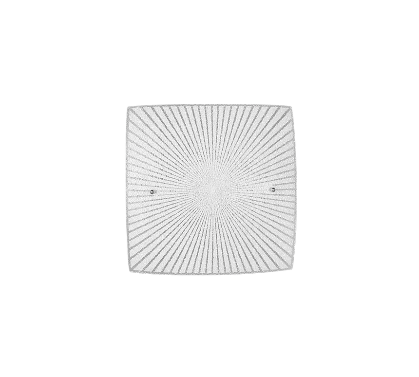Plafón de techo Trio Elisa LED cromo 2700K 30cm 612200100