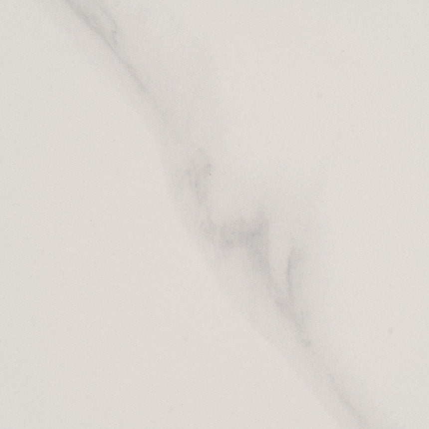 Mesa de centro de metal y cerámica en blanco y tono natural 80x80x35 cm