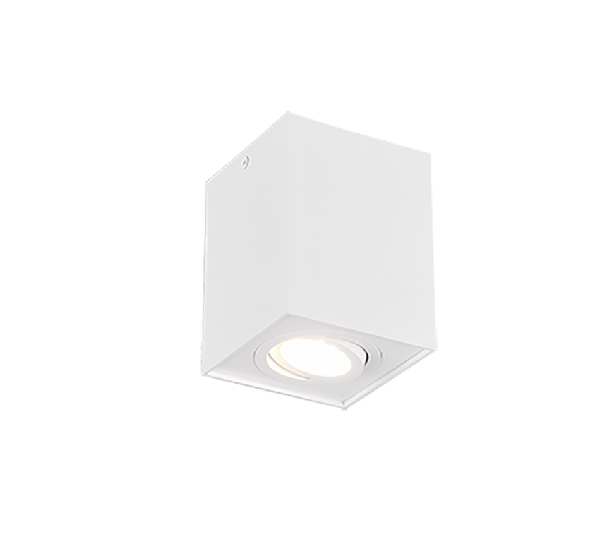 Trio Biscuit White mat metal ceiling light 613000131