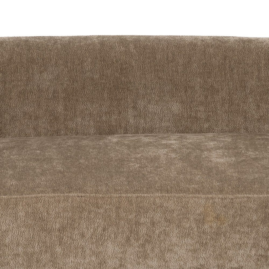 IXIA Living room sofa taupe birch wood 142x73x68 cm 614053
