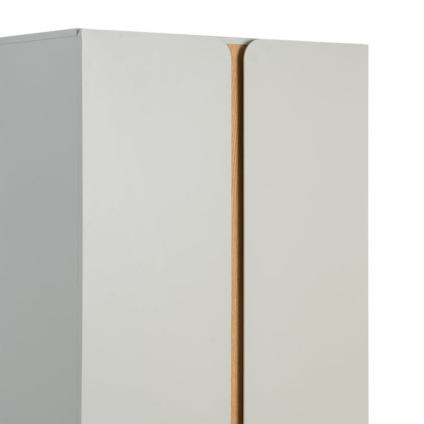 Armario Malta de DM en taupe 80x40x137 cm