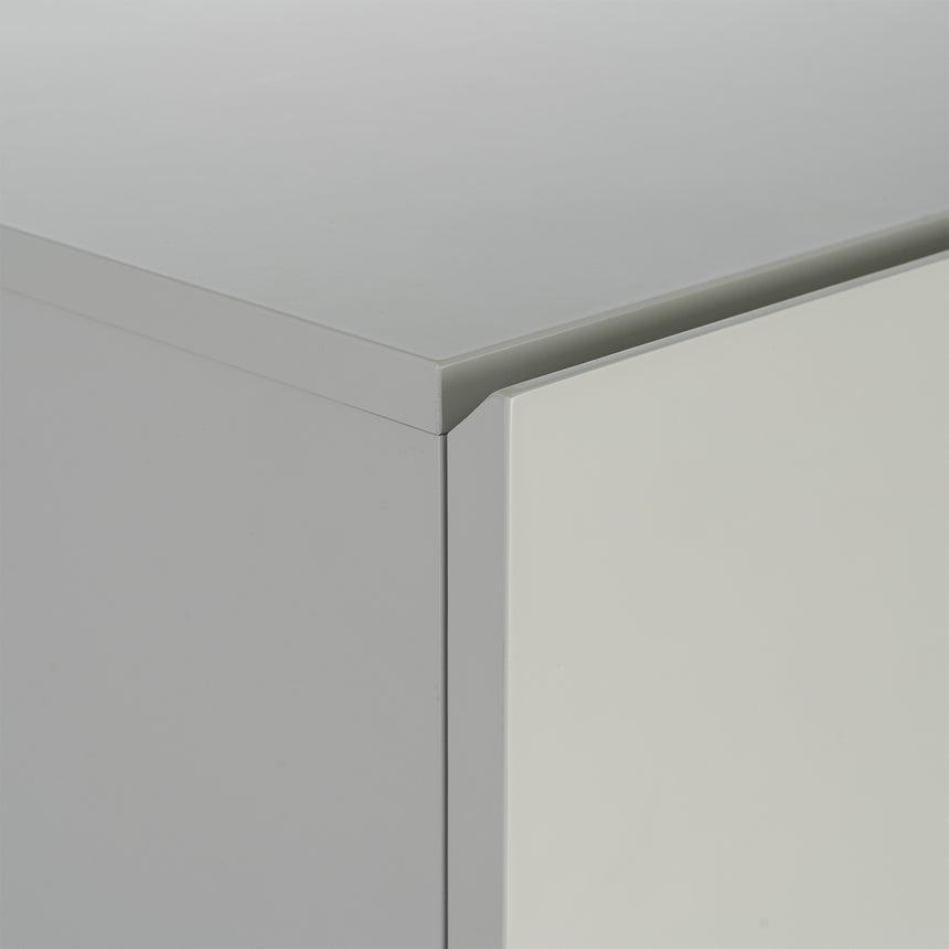 Armario Malta de DM en taupe 80x40x137 cm