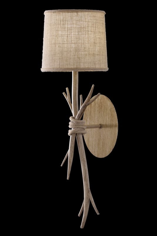 Mantra Sabina Aplique madera, beige, marrón 6180