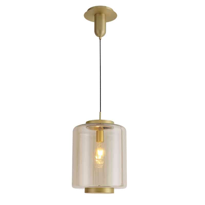 Mantra Jarras Lámpara de techo colgante mediano bronce, dorado 6195