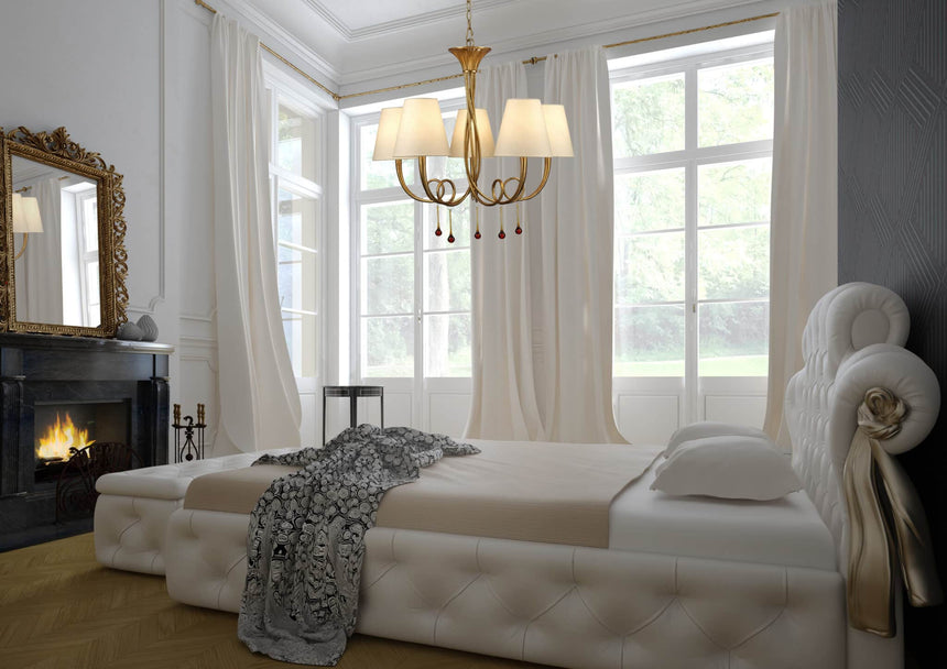 Mantra Paola Gold Pendant Ceiling Lamp 6206