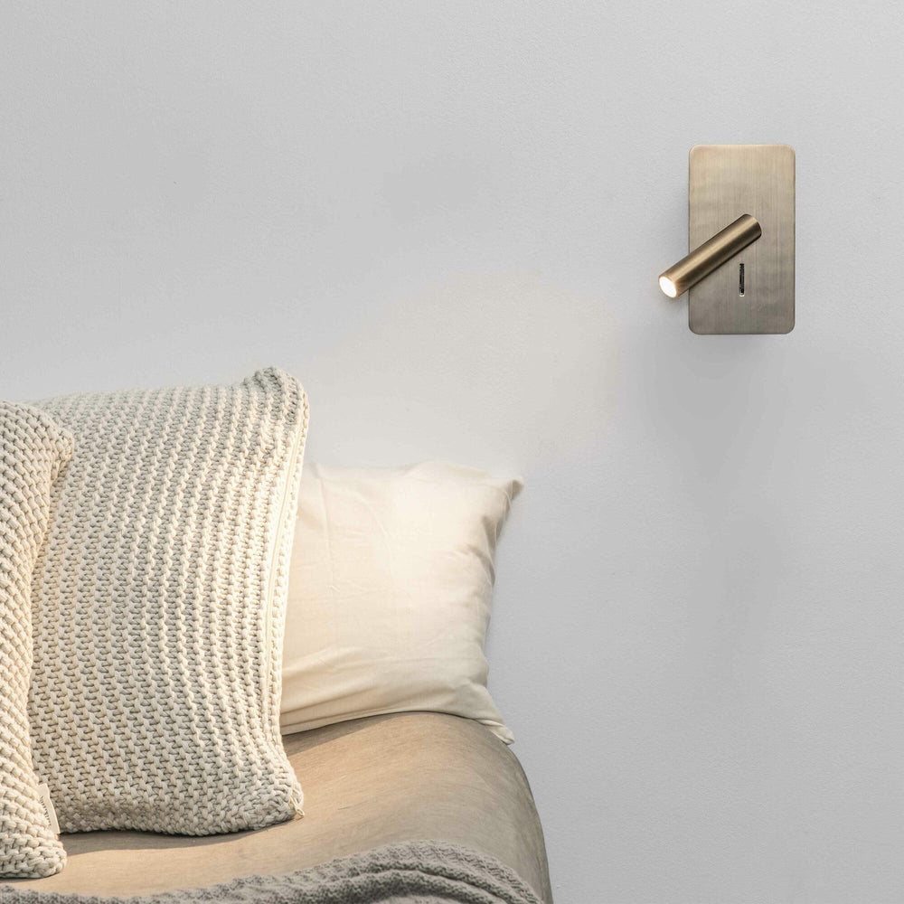 Faro SUAU Bronze wall lamp 62104