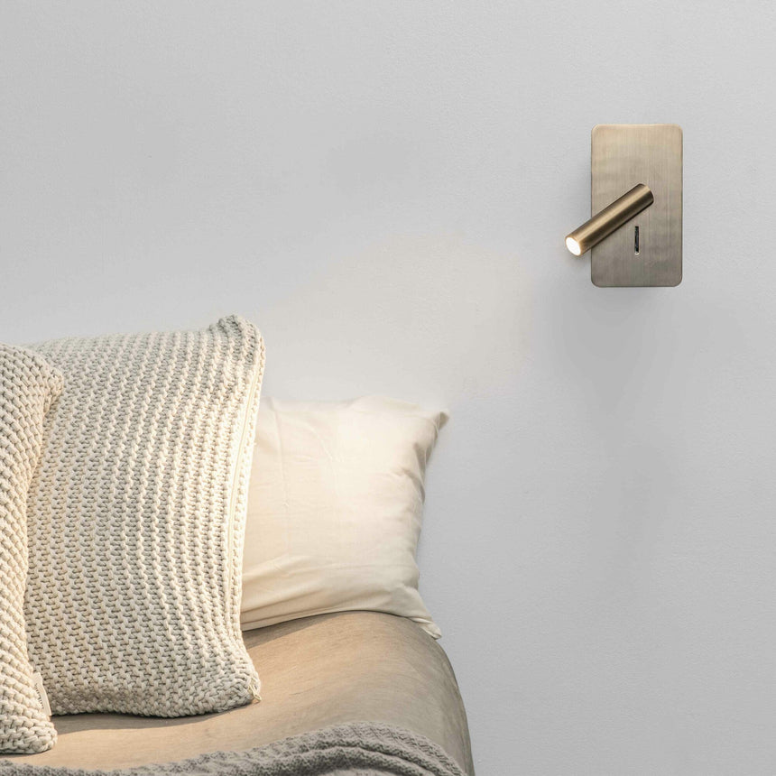 Faro SUAU Bronze wall lamp 62104
