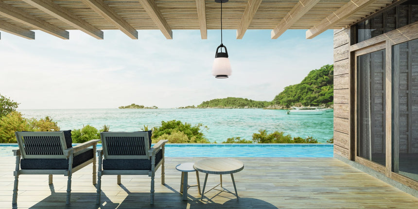 Mantra Kinke Colgante IP44 gris oscuro 6211