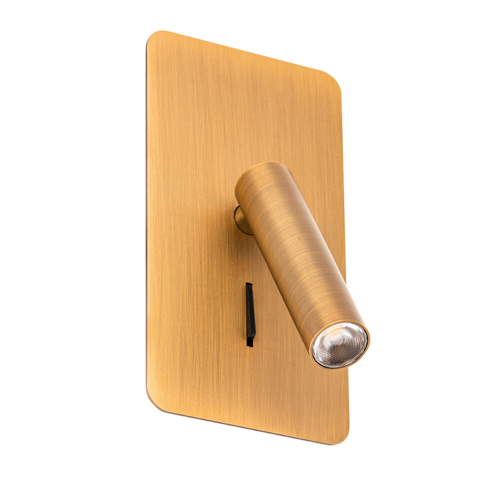 Faro SUAU Bronze recessed wall light 62111