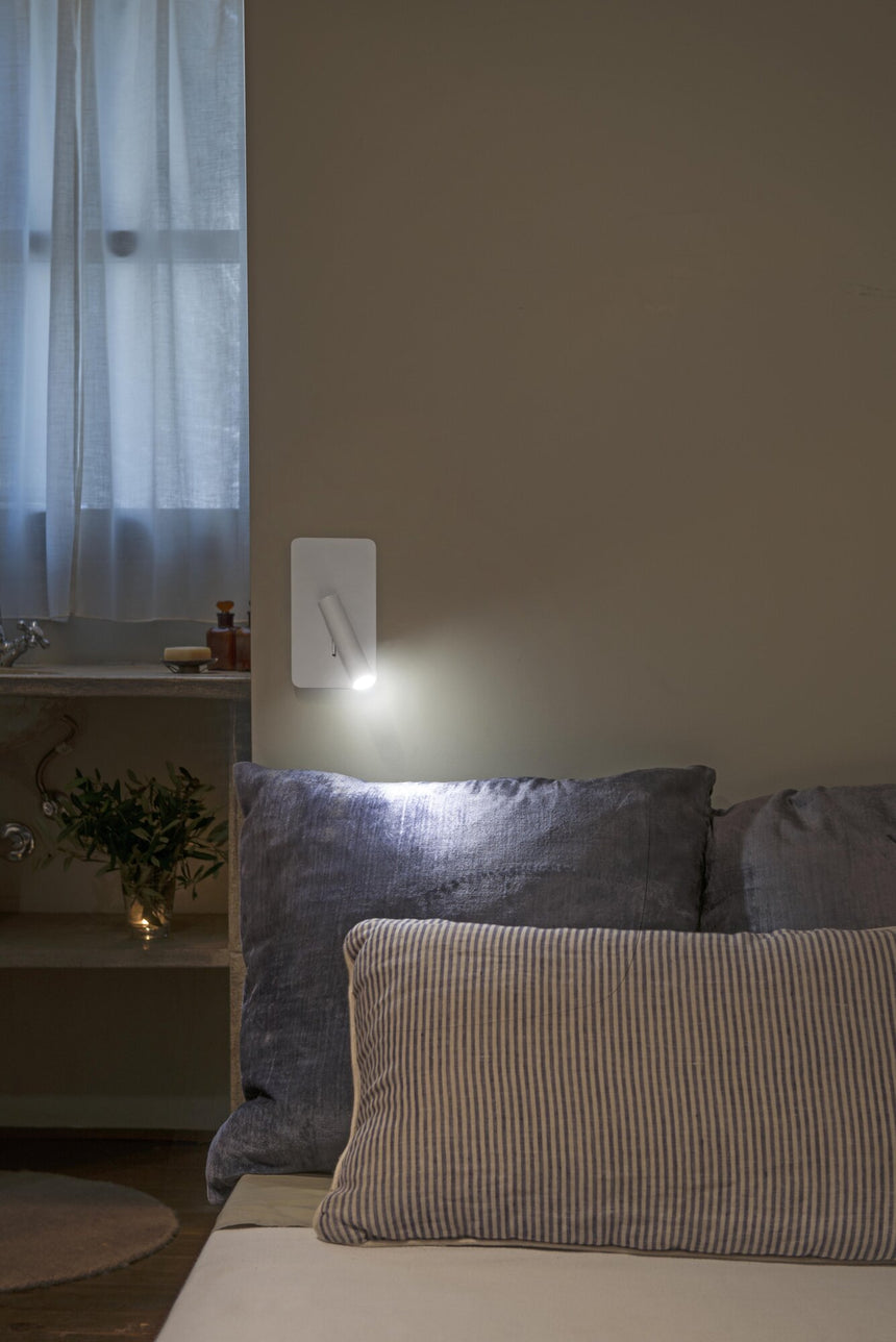 Faro SUAU Lámpara aplique de pared blanco 62120