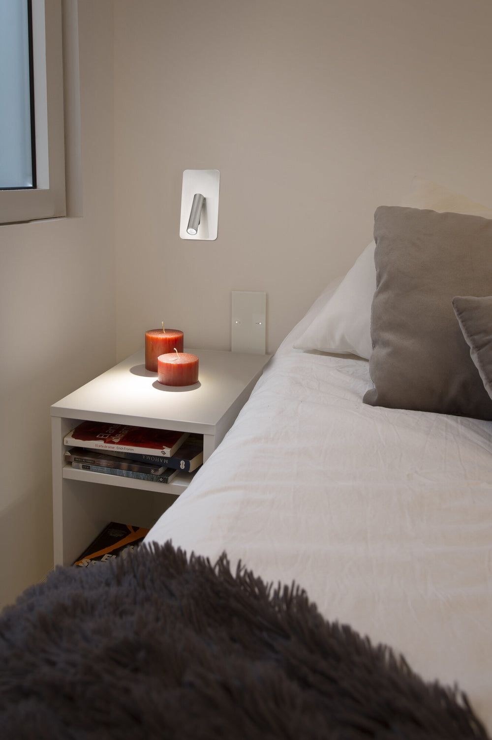 Faro SUAU Recessed wall light matte nickel 62126