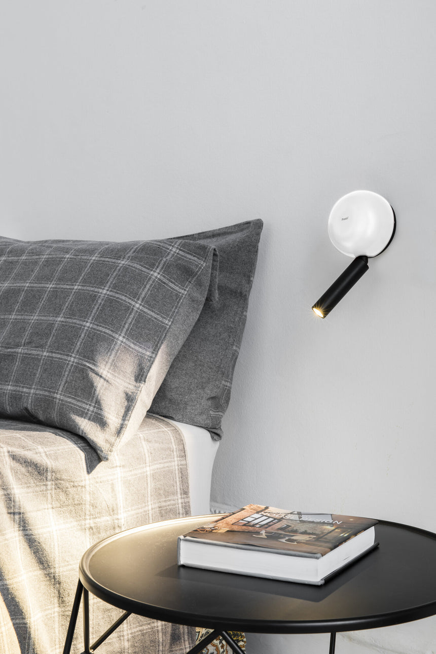 Faro PRESS White reader wall lamp 62350