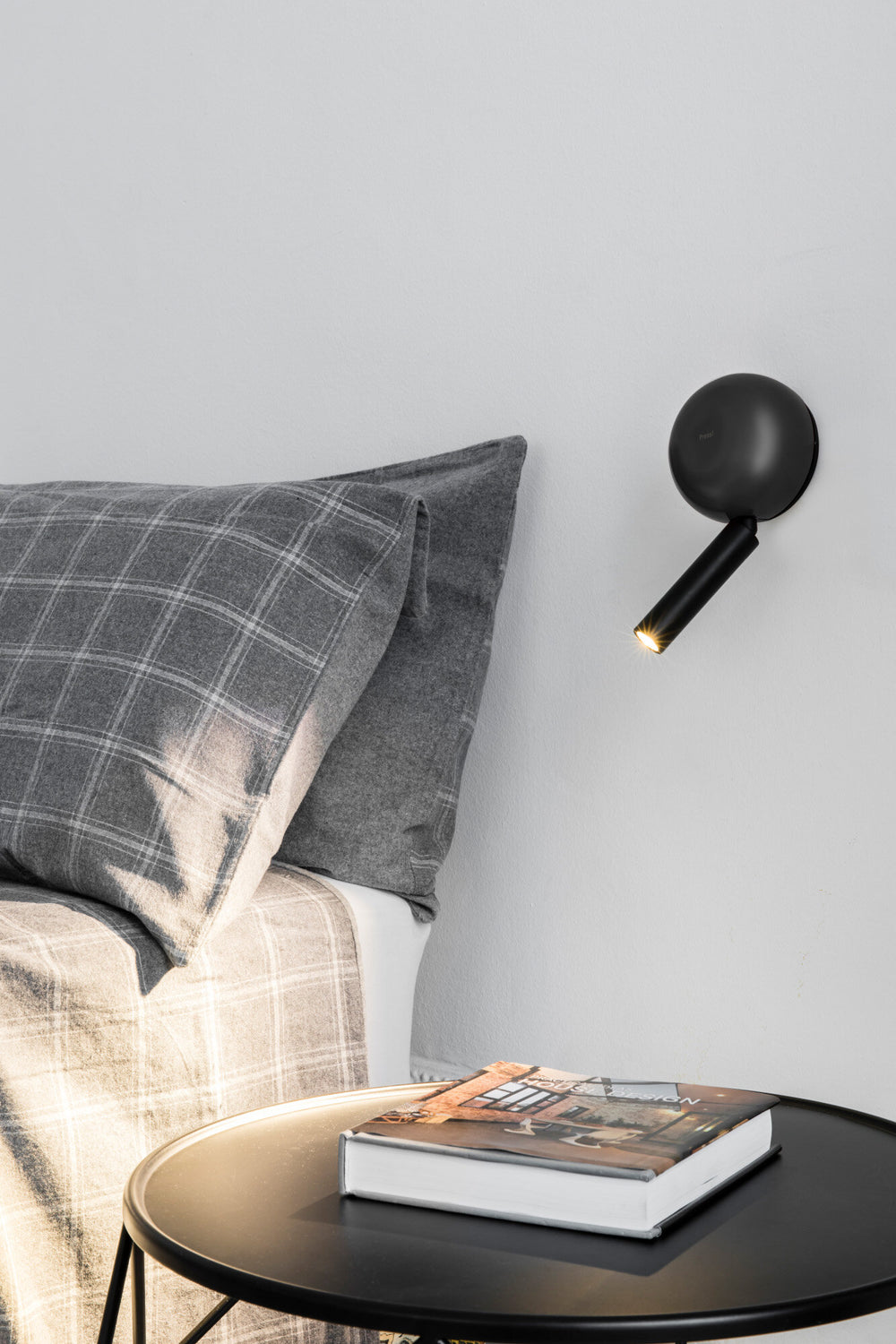 Faro PRESS Black reader wall lamp 62351