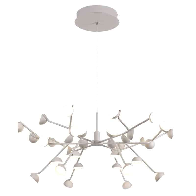 Mantra ADN Lámpara de techo colgante LED grande blanco 6260