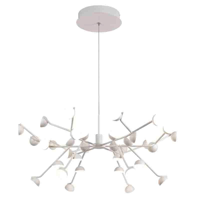 Mantra ADN blanco Lámpara de techo colgante LED mediana 6261