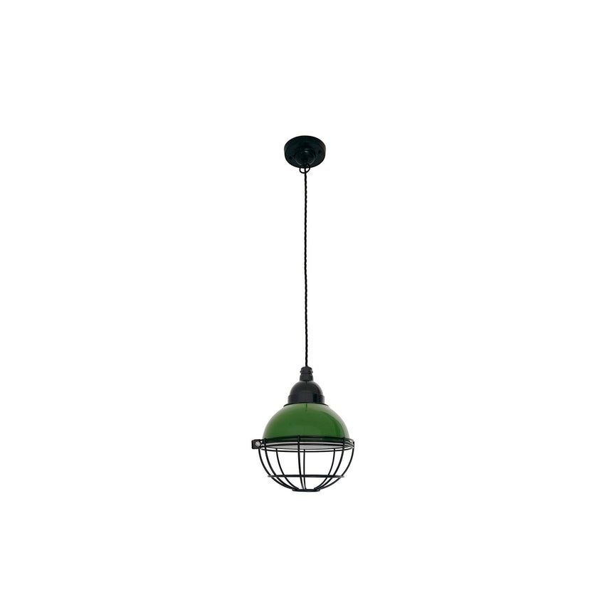 Lámpara de techo colgante Faro Claire E27 verde — ref. 62803 (1)