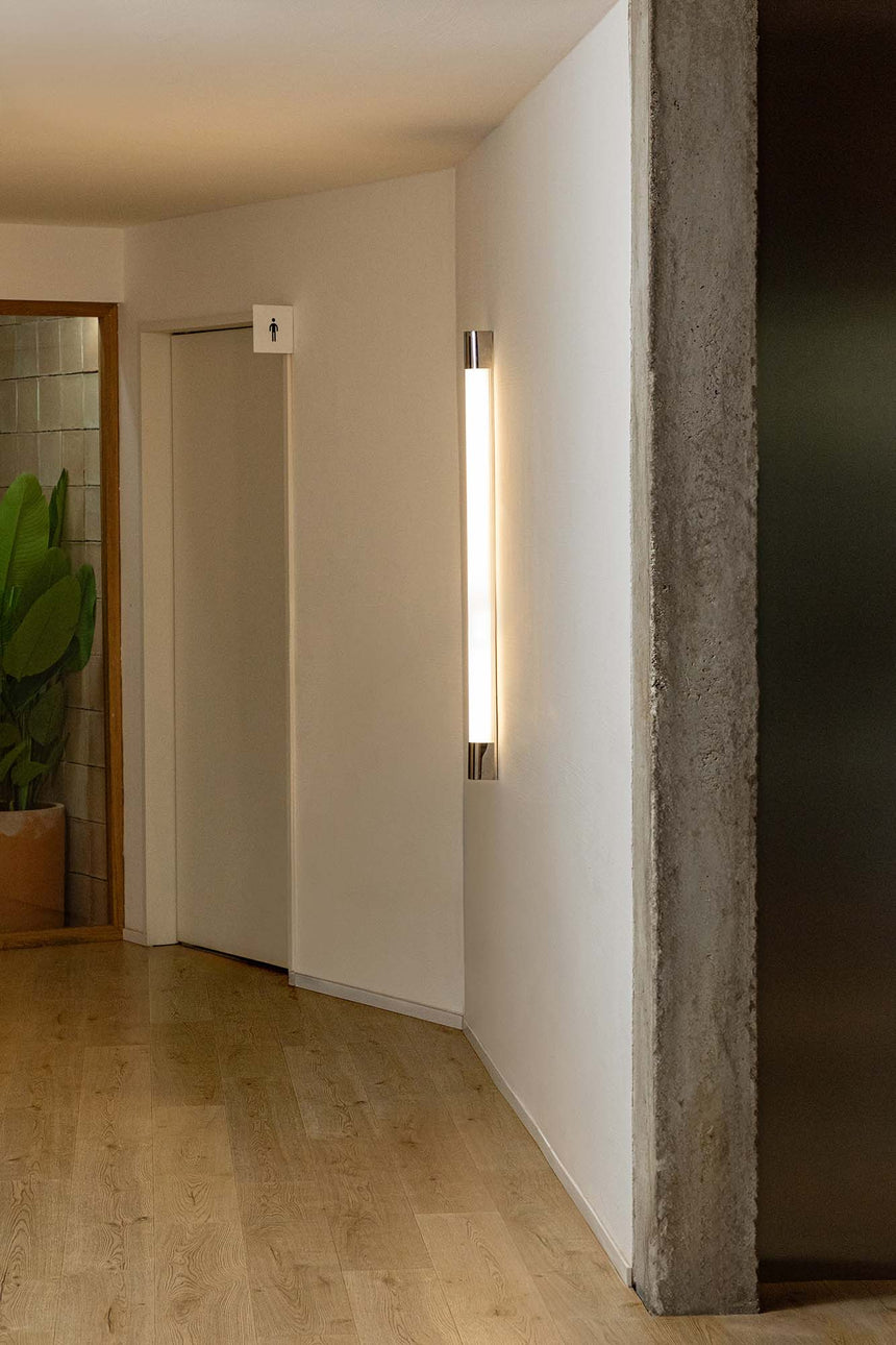 Lámpara de pared aplique Faro Kiva LED translúcido 3000K IP44 62836 - vista alternativa