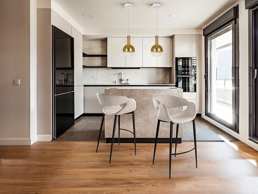 Schuller Giro High Stool Black Stone 629357