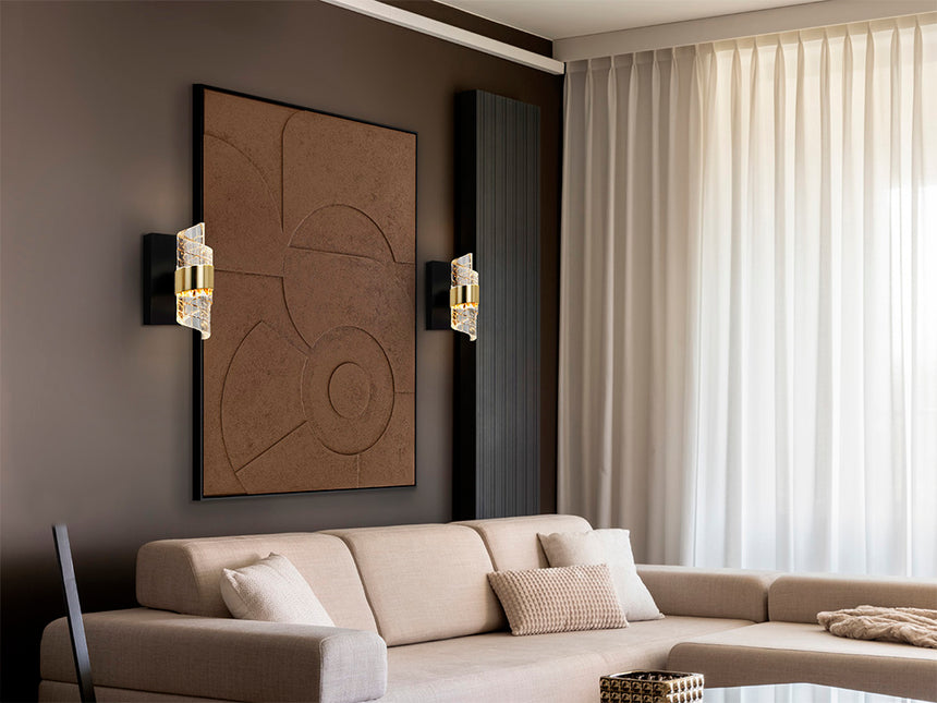 Schuller Iliada Aplique 1L Negro Oro 631851