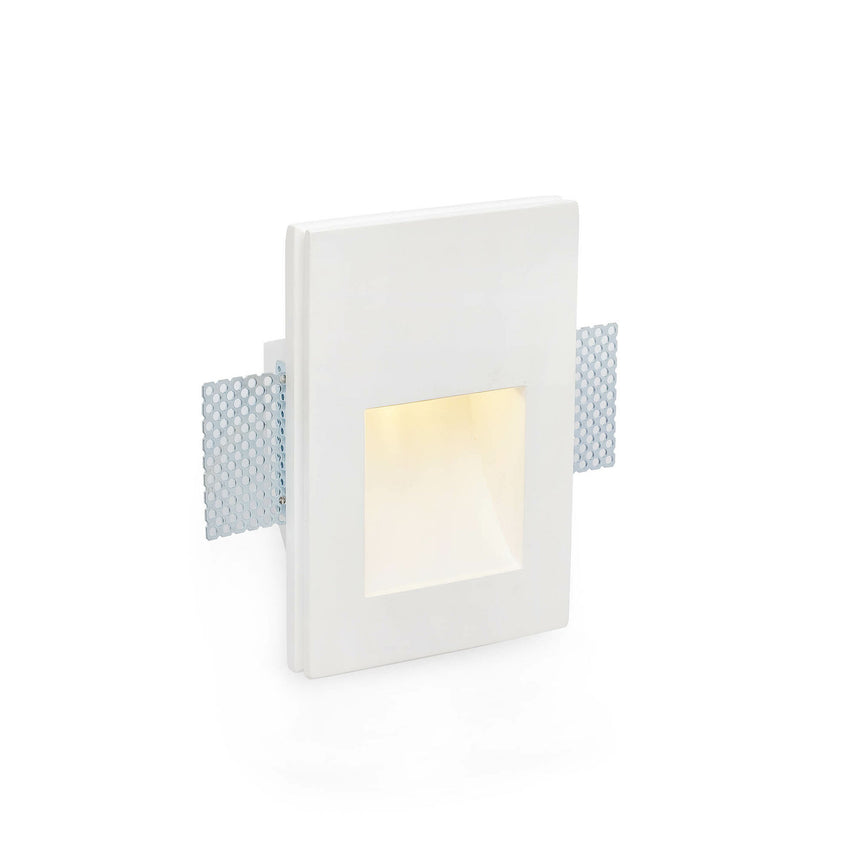 Faro PLAS SQ white recessed lamp 63283