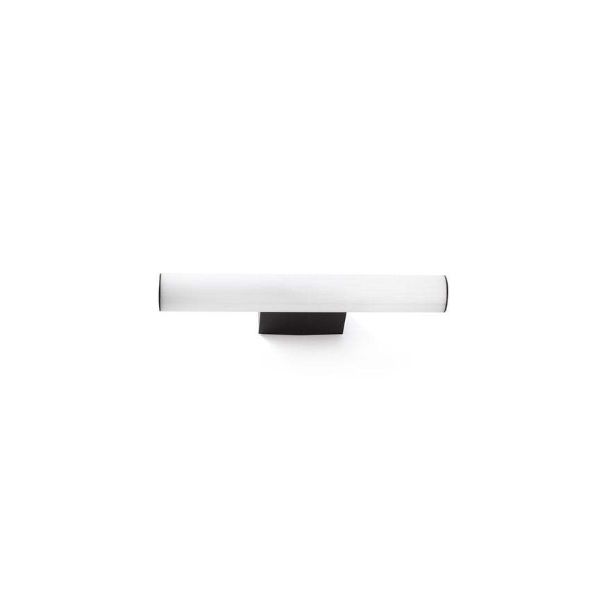 Lámpara de pared aplique Faro Volga LED 3000K IP44 negro mate — ref. 63512 (1)