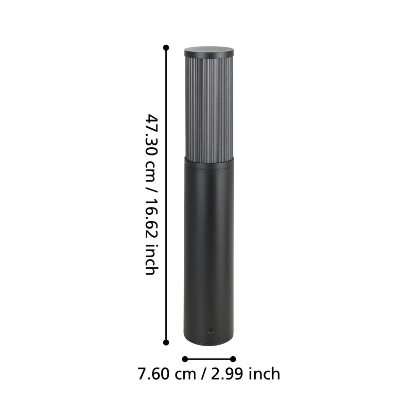 EGLO BALIZA/JARD SALLE PQ.NEGRO EGLO901034