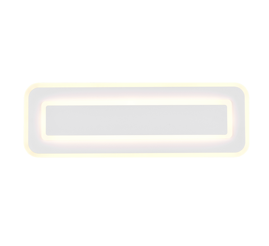 Plafón de techo Trio Riva LED blanco mate CCT 60cm 636716131