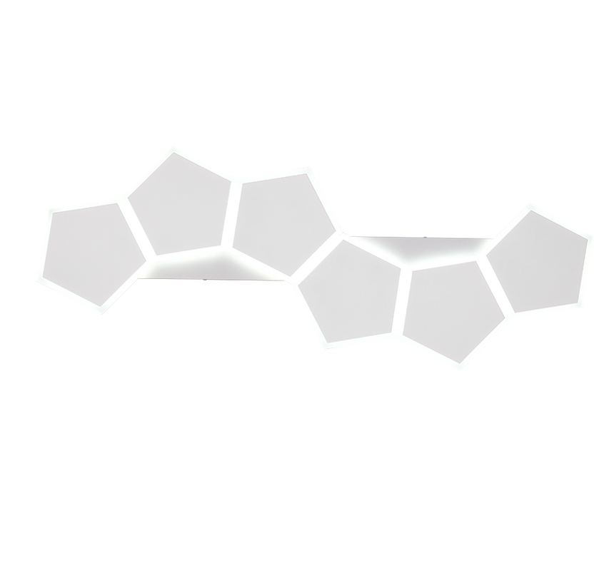 Plafón de techo Trio Zaya grande LED blanco mate CCT 99cm 636819631