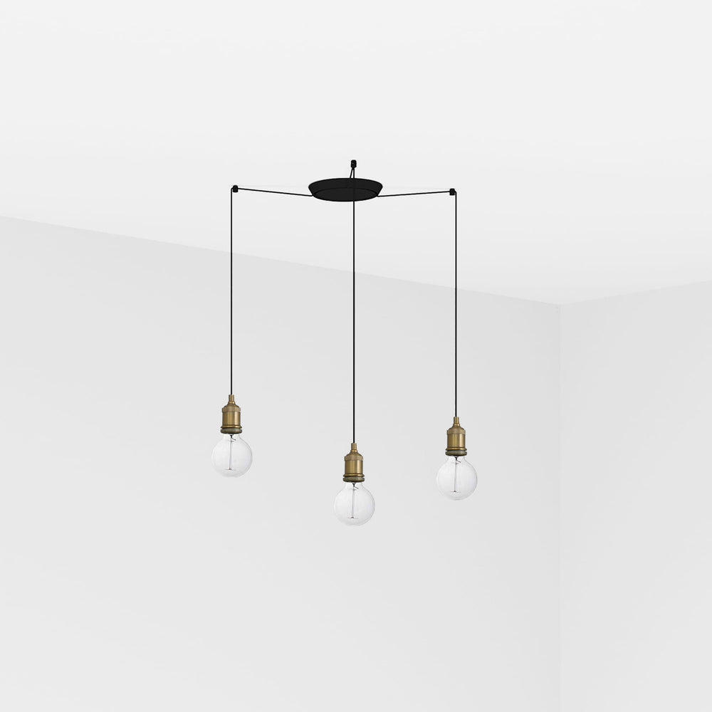 Faro ART 3L Old gold pendant lamp 64137-3L