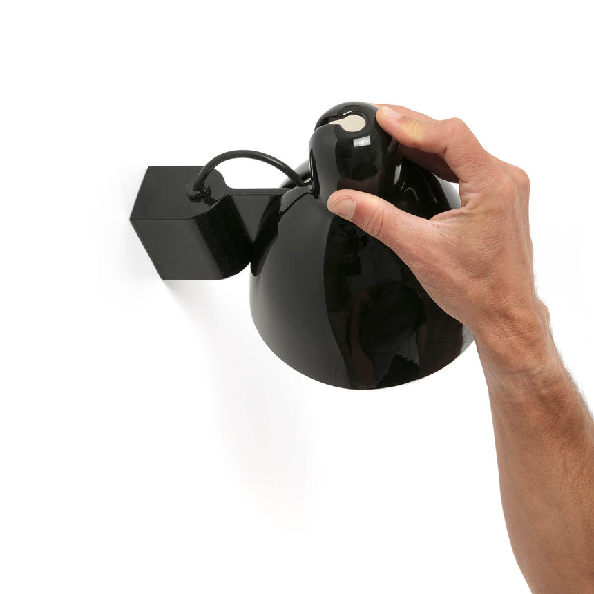 Faro VENICE Lámpara aplique negra 64271