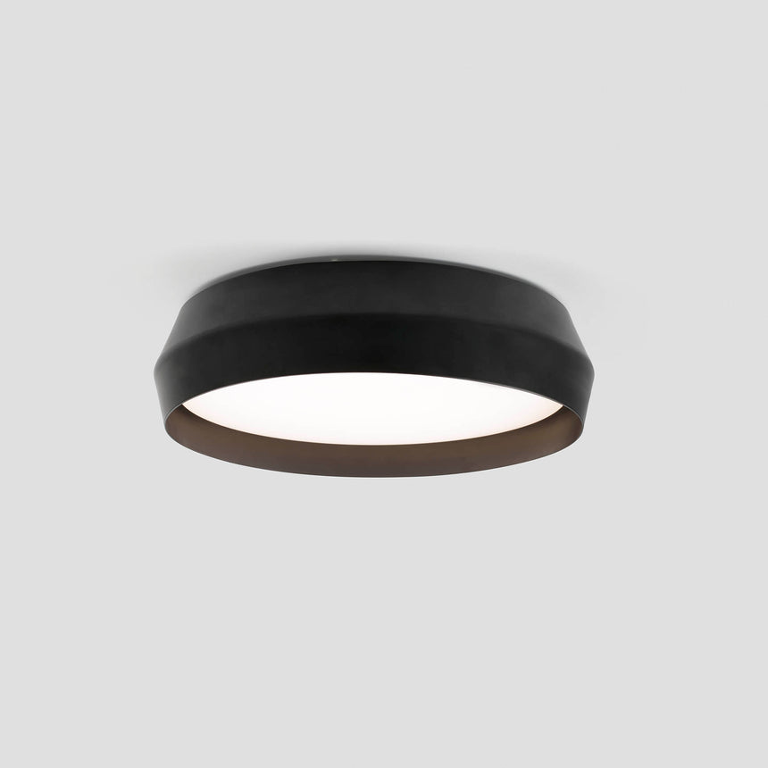 Faro SHOKU 350 black/black wall/ceiling lamp 64279