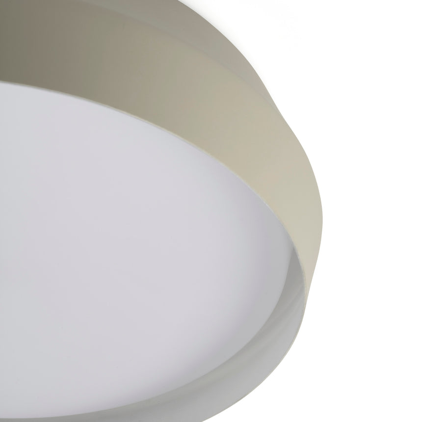 Faro SHOKU 350 Gray/white wall/ceiling lamp 64280