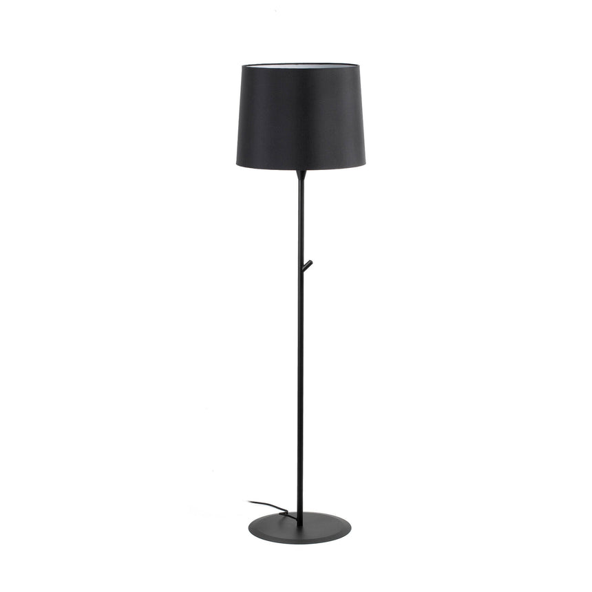 Lámpara de pie salón Faro Conga E27 negro y negro — ref. 64313-09 (1)