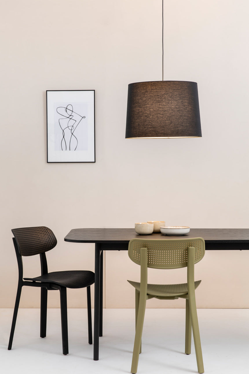 Faro CONGA Lámpara colgante simple negra/negra 64315-56