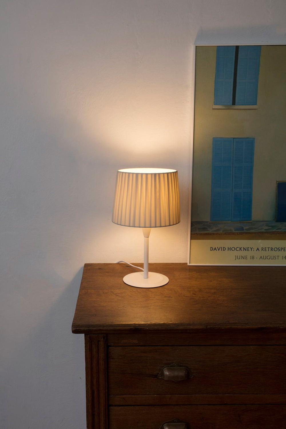 Faro SAMBA S Mini table lamp white/beige tape 64316-35