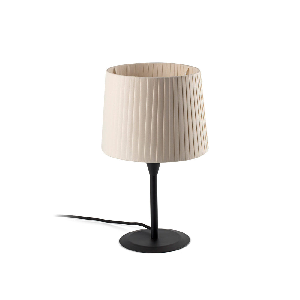 Faro SAMBA S Mini table lamp black/beige tape 64317-35