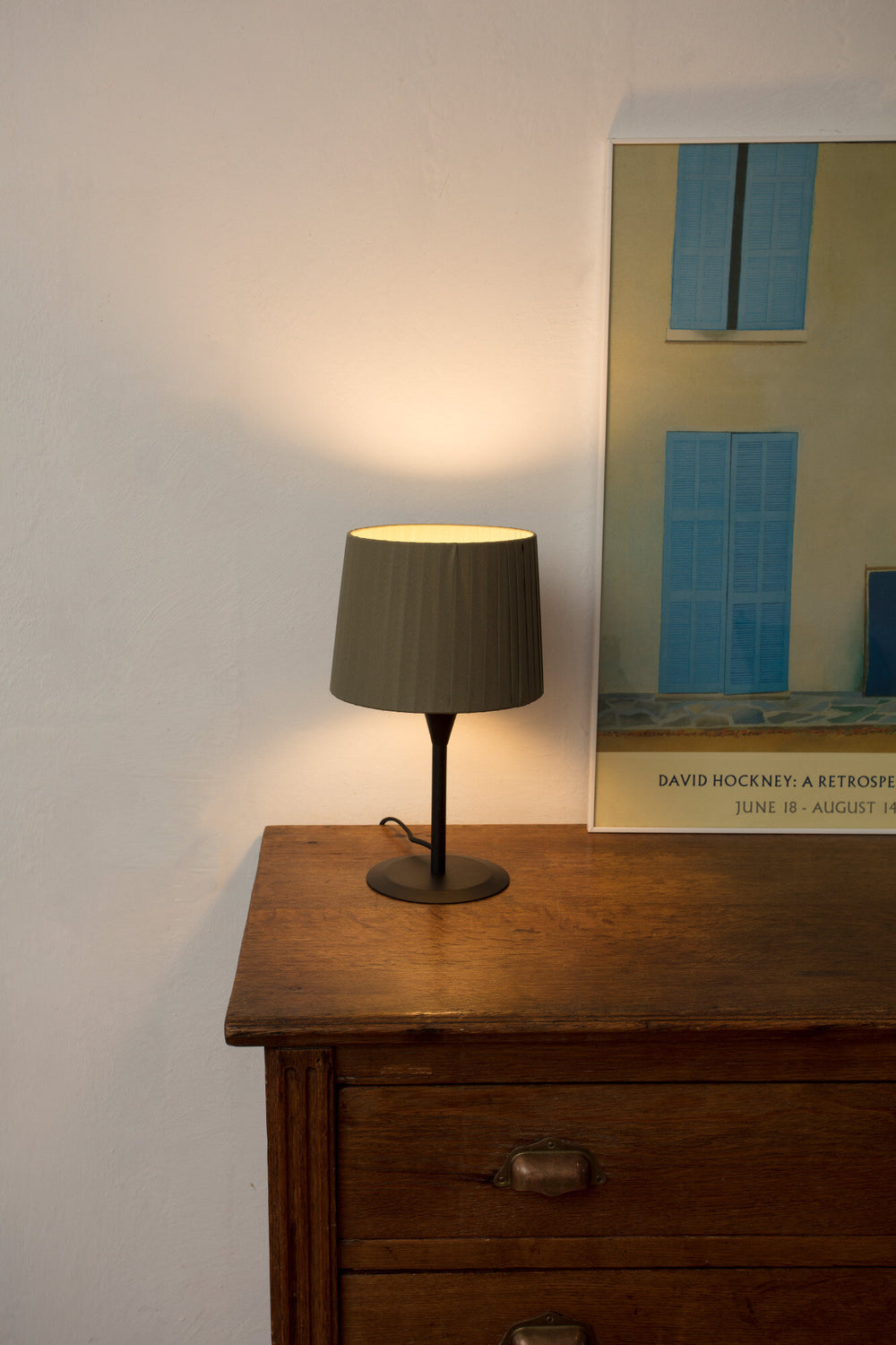 Faro SAMBA S Mini table lamp black/green tape 64317-37