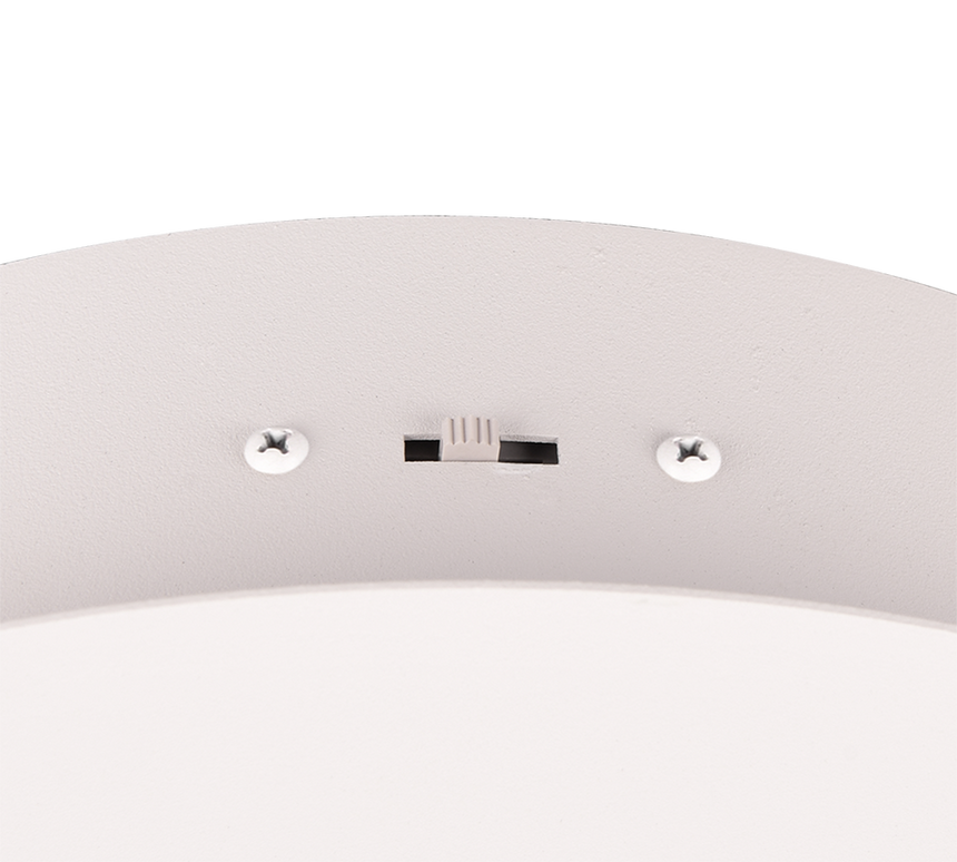 Plafón de techo Trio Nala LED blanco mate Ø72cm 644310131