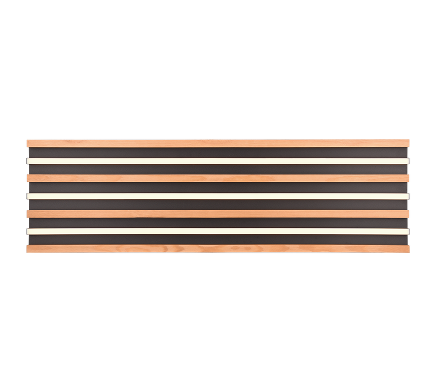 Trio FONTANA Plafón LED negro 44W 3000K 648911332