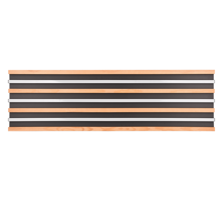 Trio FONTANA Plafón LED negro 44W 3000K 648911332