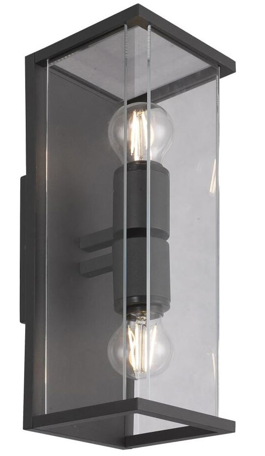 Mantra Meribel Aplique exterior negro 6492