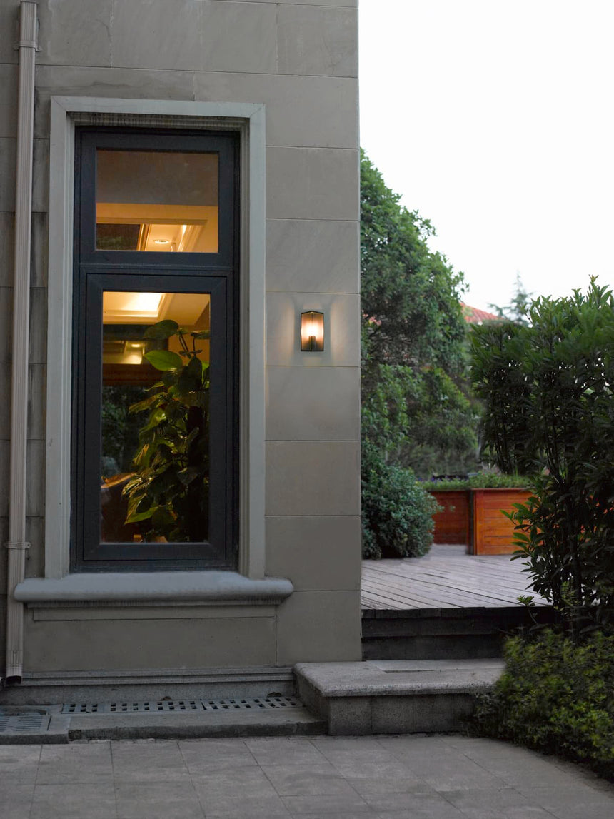 Mantra Meribel Aplique exterior negro 6495