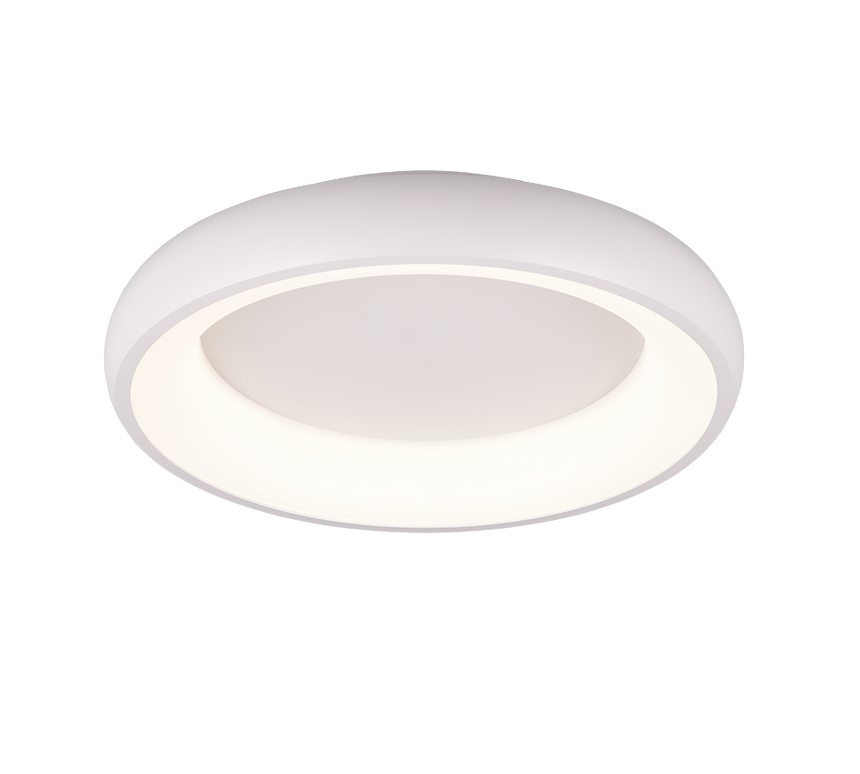 Plafón de techo Trio Cardona LED blanco mate regulable Ø46,5cm 649614531 - vista 2