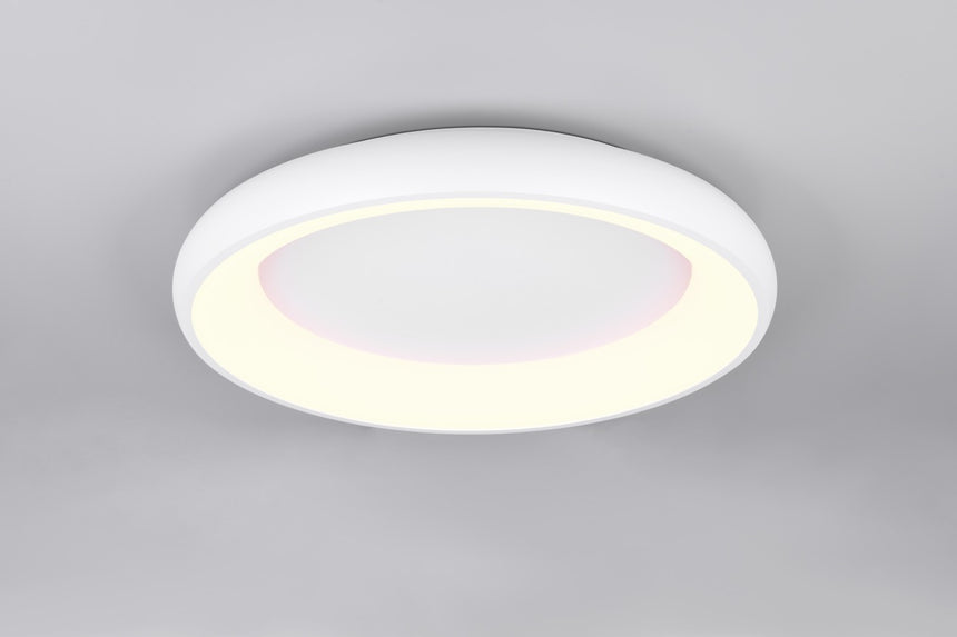 Trio Cardona LED Ceiling Light White 38W 62cm 649616031
