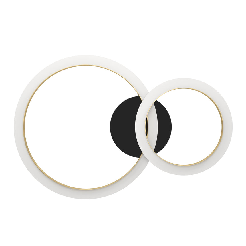 EGLO PLAFON CALLIERA NEGRO 4000K 45X17 EGLO901223