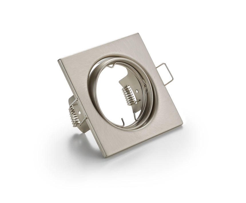 Plafón de techo Trio Jura LED níquel mate 3000K 8cm 650000107