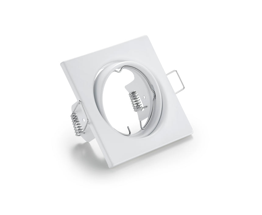 Plafón de techo Trio Jura LED blanco mate 3000K 8cm 650000131